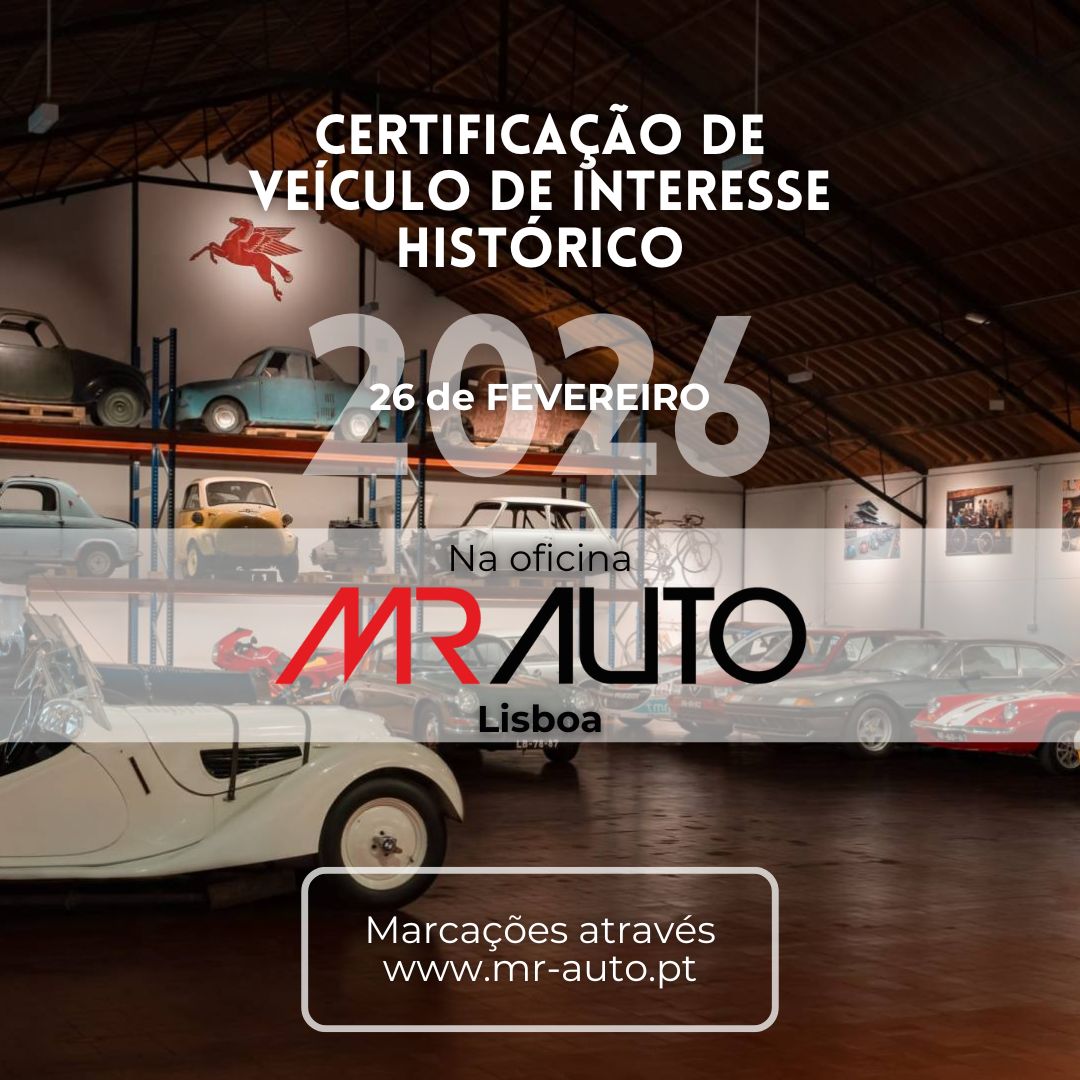 MR AUTO certificações de clássicos em parceria com o Museu do Caramulo